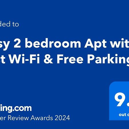 Luxury 2 Bed Apt With Free Wi-Fi & Parking Μάντσεστερ Εξωτερικό φωτογραφία
