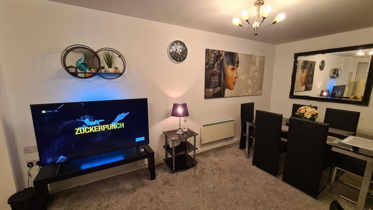 Luxury 2 Bed Apt With Free Wi-Fi & Parking Μάντσεστερ Εξωτερικό φωτογραφία
