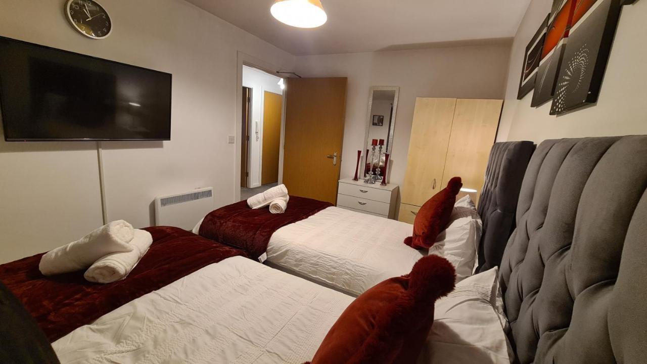 Luxury 2 Bed Apt With Free Wi-Fi & Parking Μάντσεστερ Εξωτερικό φωτογραφία